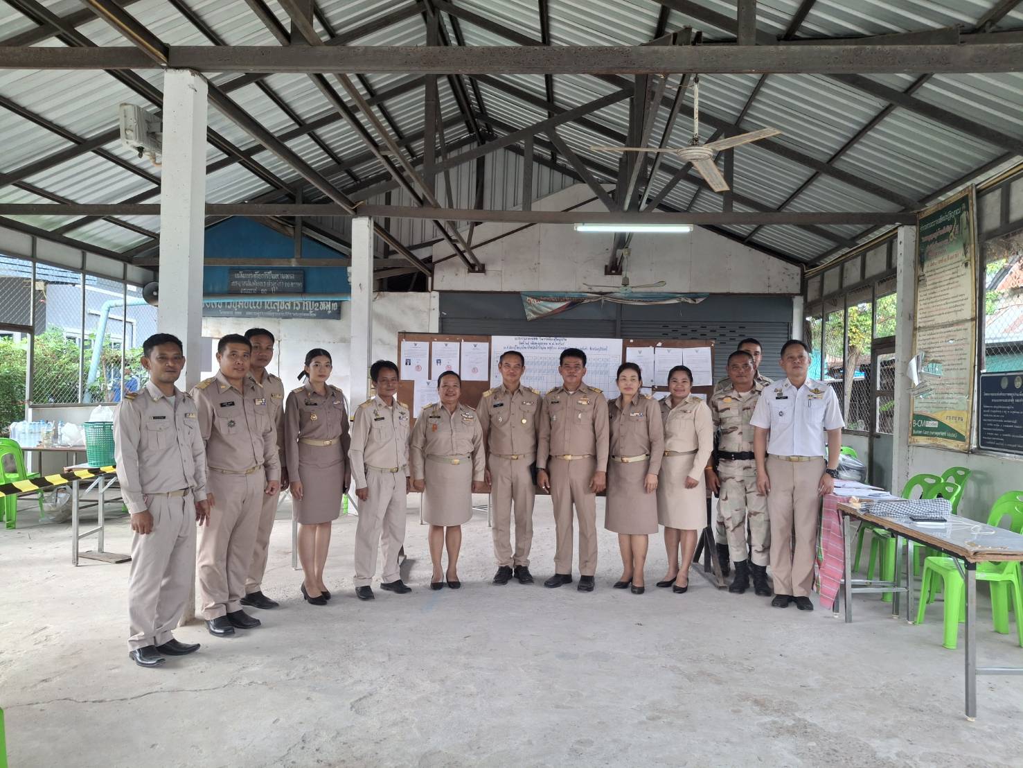 สพอ.ปะคำ : ร่วมเป็นคณะกรรมการเลือกผู้ใหญ่บ้านบ้านสุขสำราญ 2