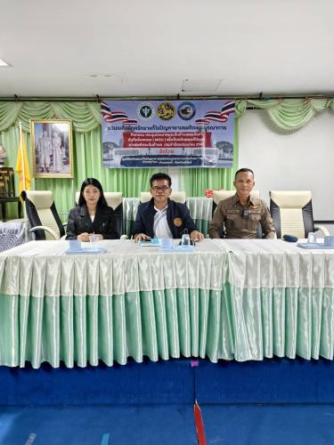 พช. ปะคำ – เข้าร่วมประชาคมรวมพลังรักศรัทธาแก้ไขปัญหายาเสพติดแบบบูรณาการ